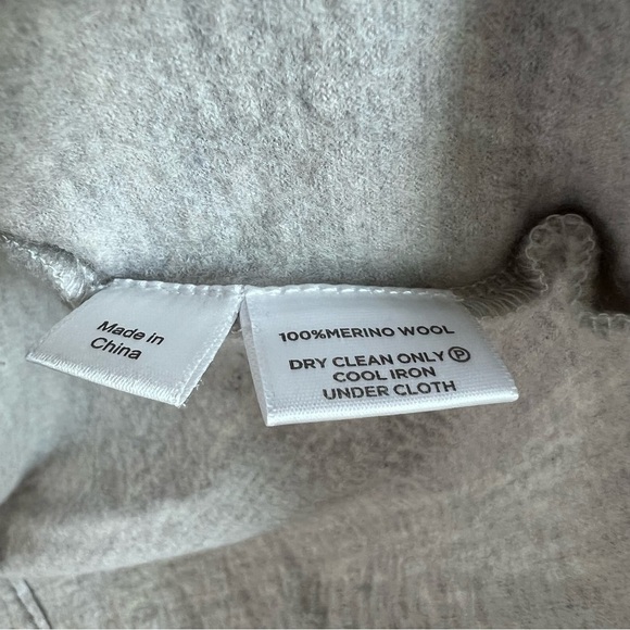 SABA Little Karlie Cardigan in Grey Marle Merino Wool - Picture 7 of 13